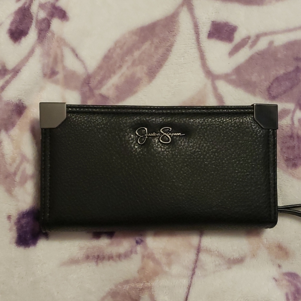 Jessica Simpson black wallet